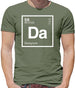 Daisy - Periodic Element Mens T-Shirt