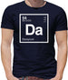 Daisy - Periodic Element Mens T-Shirt