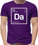 Daisy - Periodic Element Mens T-Shirt