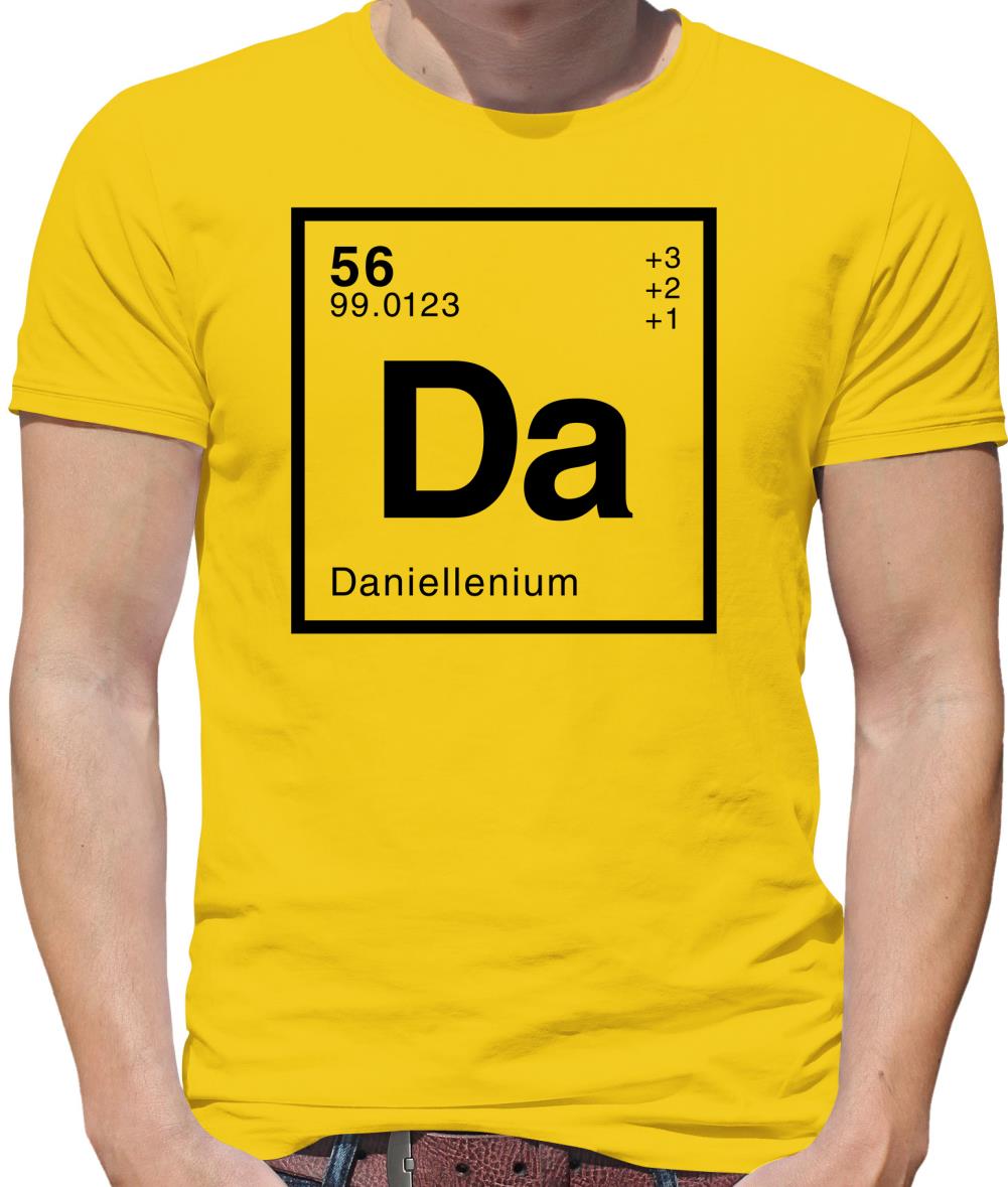 Danielle - Periodic Element Mens T-Shirt