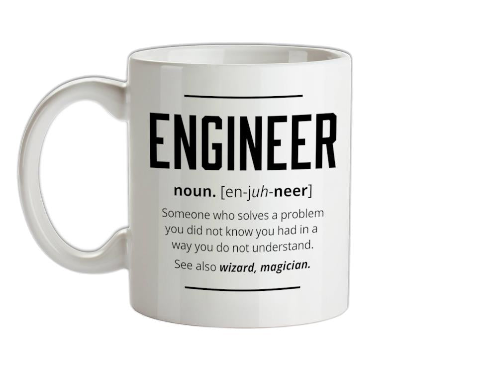 Engineer Definition Ceramic Mug