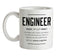 Engineer Definition Ceramic Mug