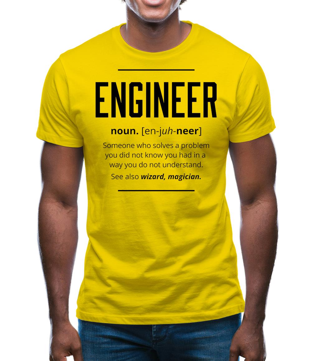 Engineer Definition Mens T-Shirt