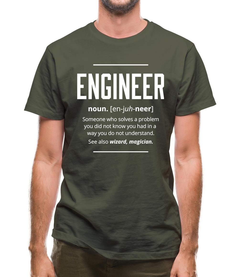 Engineer Definition Mens T-Shirt