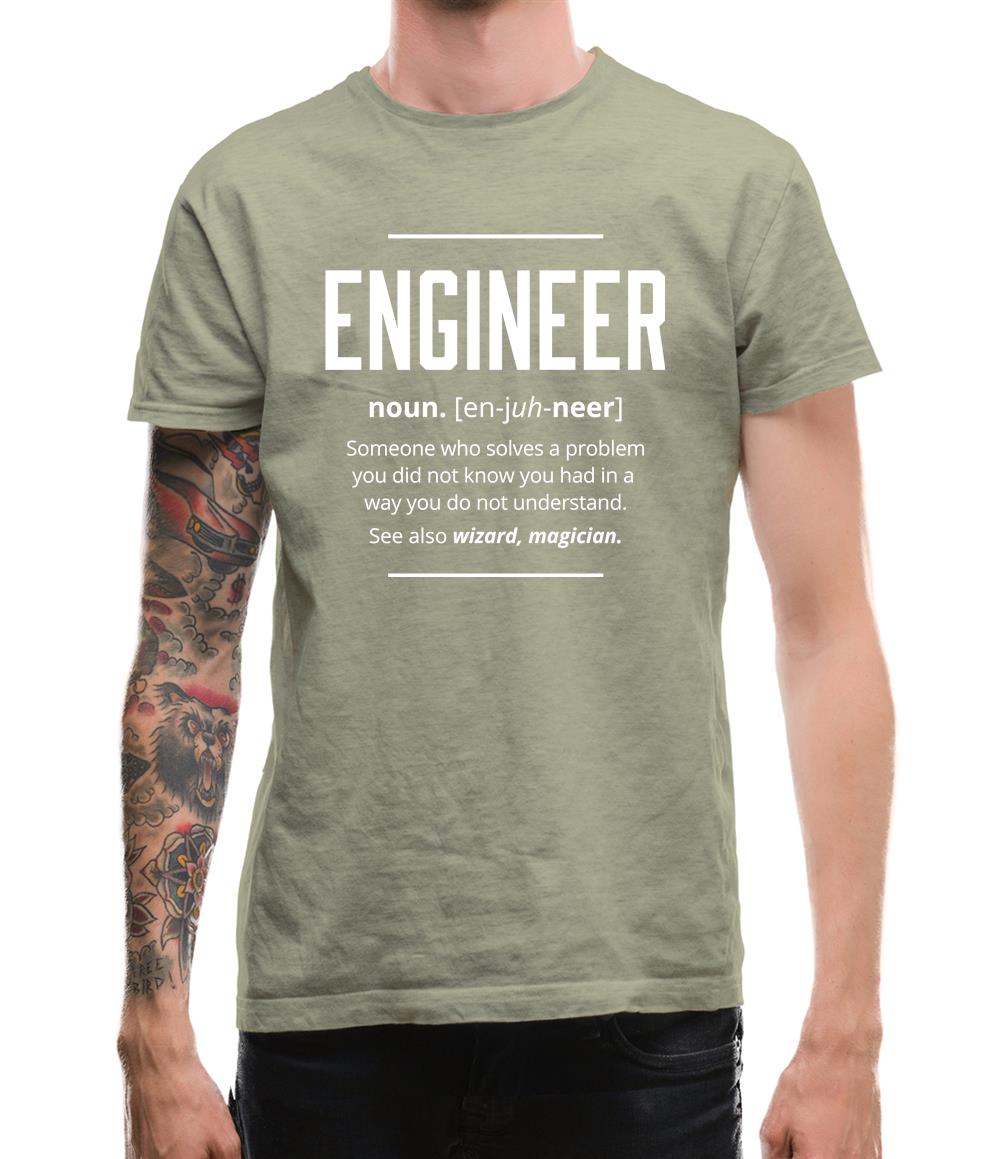 Engineer Definition Mens T-Shirt
