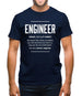 Engineer Definition Mens T-Shirt