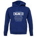 Engineer Definition Unisex Hoodie