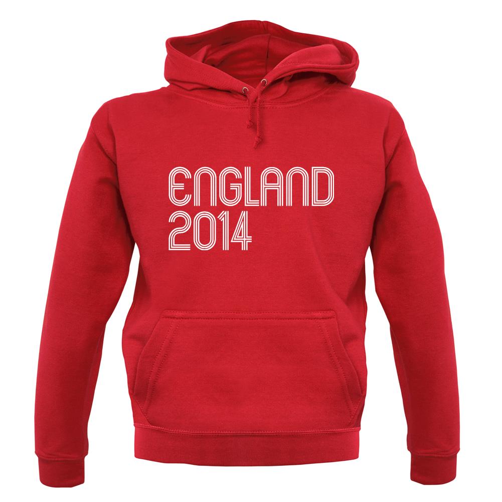 England 2014 unisex hoodie
