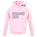 England 2014 unisex hoodie