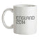 England 2014 Ceramic Mug