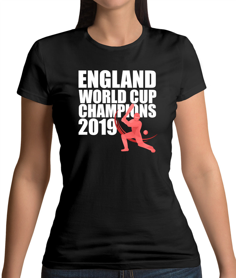 England Cricket World Cup Champions 2019 Womens T-Shirt