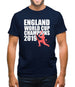 England Cricket World Cup Champions 2019 Mens T-Shirt