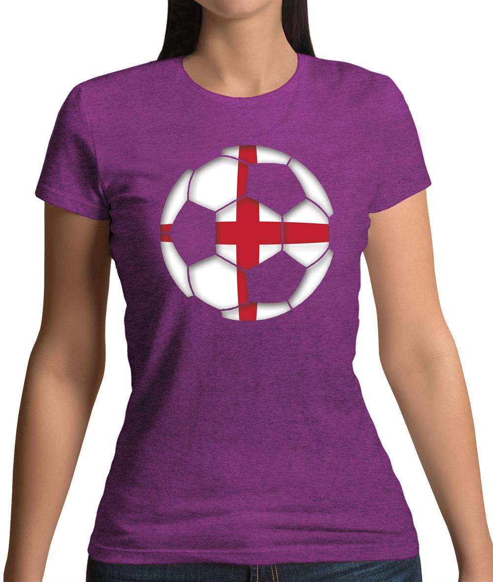 England St George Football Womens T-Shirt