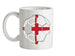 England St George Football Ceramic Mug