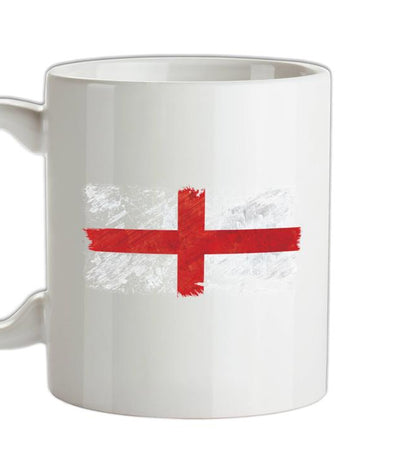 England Grunge Style Flag Ceramic Mug