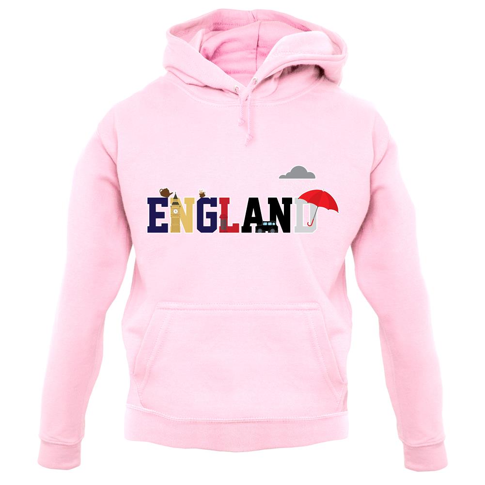 England (Icons) unisex hoodie