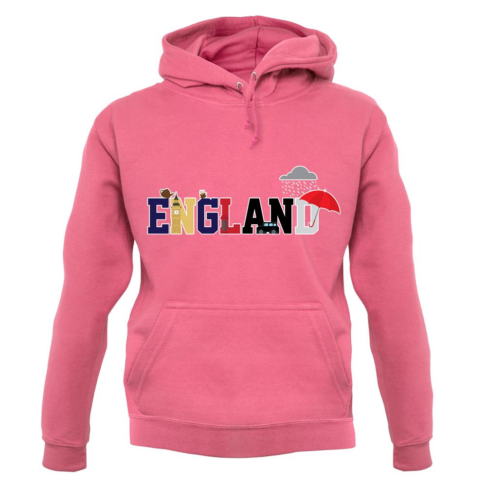England (Icons) unisex hoodie