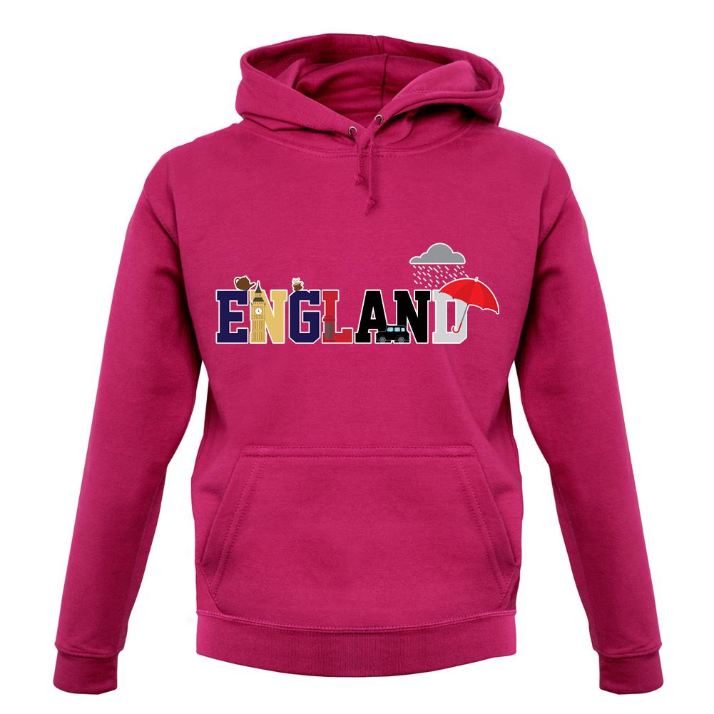 England (Icons) unisex hoodie