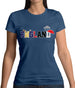England (Icons) Womens T-Shirt