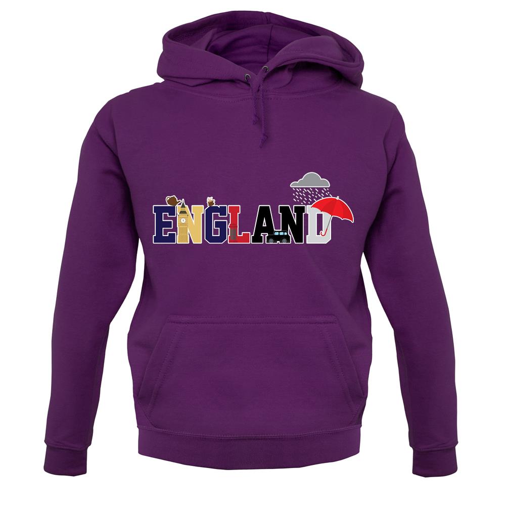 England (Icons) unisex hoodie