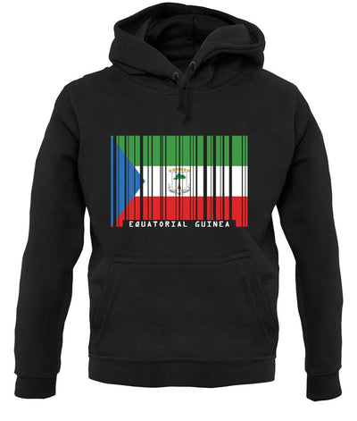 Equatorial Guinea  Barcode Style Flag unisex hoodie