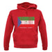 Equatorial Guinea  Barcode Style Flag unisex hoodie