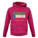 Equatorial Guinea  Barcode Style Flag unisex hoodie