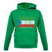 Equatorial Guinea  Barcode Style Flag unisex hoodie