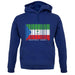 Equatorial Guinea  Barcode Style Flag unisex hoodie