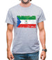 Equatorial Guinea Grunge Style Flag Mens T-Shirt