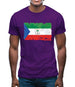 Equatorial Guinea Grunge Style Flag Mens T-Shirt