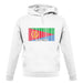 Eritrea Barcode Style Flag unisex hoodie