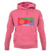 Eritrea Barcode Style Flag unisex hoodie