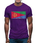 Eritrea Barcode Style Flag Mens T-Shirt