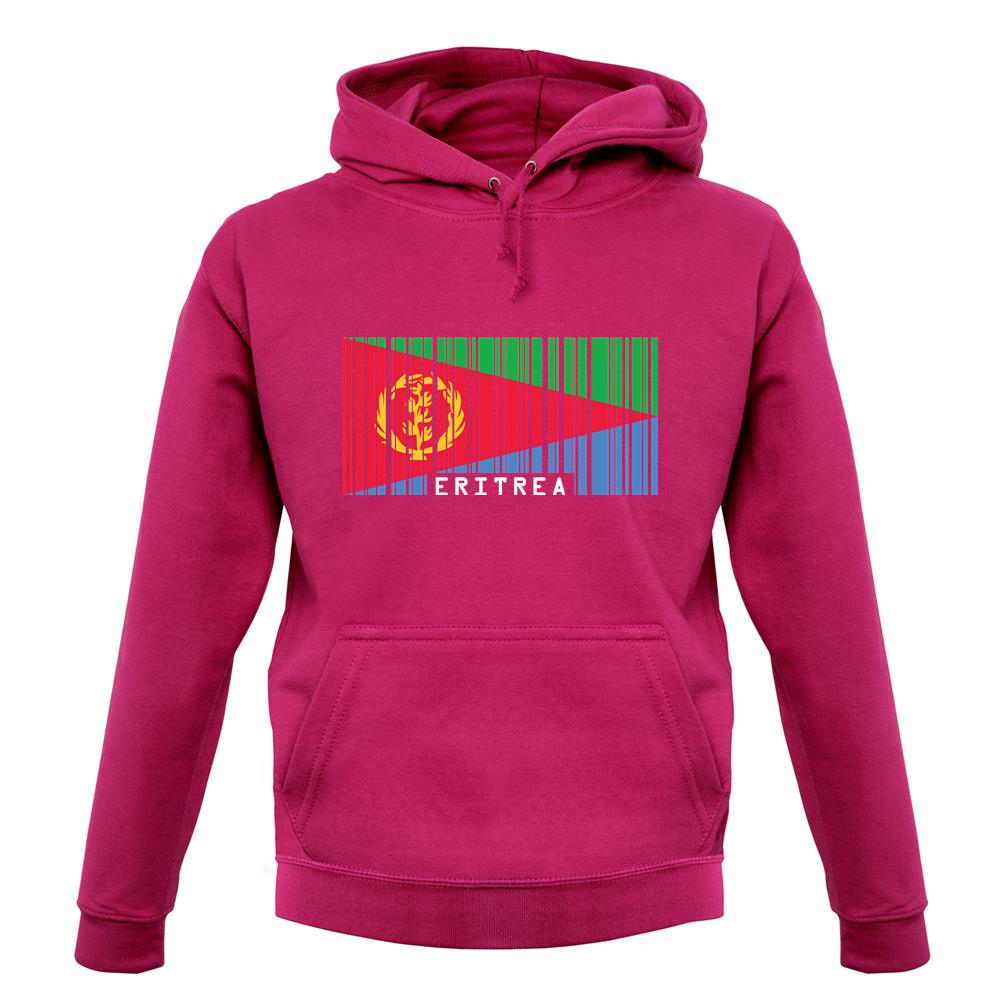 Eritrea Barcode Style Flag unisex hoodie