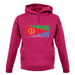 Eritrea Barcode Style Flag unisex hoodie