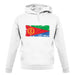 Eritrea Grunge Style Flag unisex hoodie