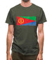 Eritrea Grunge Style Flag Mens T-Shirt