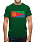 Eritrea Grunge Style Flag Mens T-Shirt