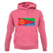 Eritrea Grunge Style Flag unisex hoodie