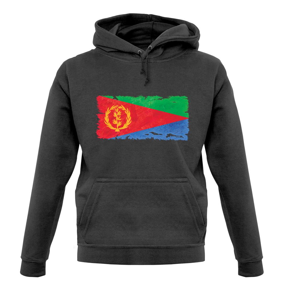Eritrea Grunge Style Flag unisex hoodie
