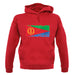 Eritrea Grunge Style Flag unisex hoodie