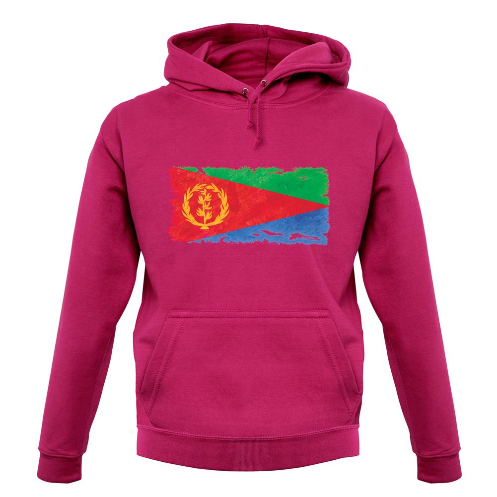 Eritrea Grunge Style Flag unisex hoodie
