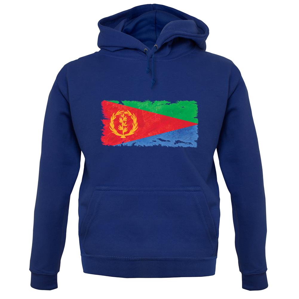Eritrea Grunge Style Flag unisex hoodie