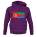 Eritrea Grunge Style Flag unisex hoodie