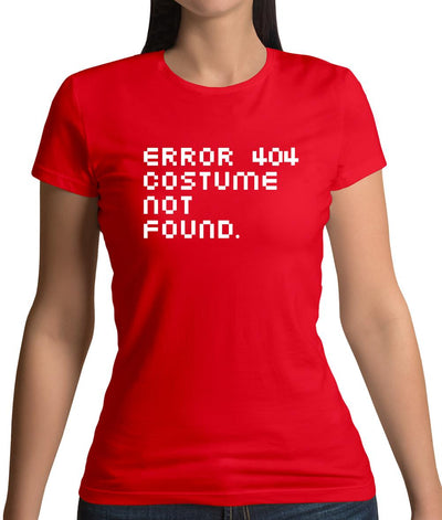 Error 404 Womens T-Shirt