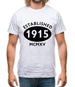 Established 1915 Roman Numerals Mens T-Shirt