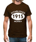 Established 1915 Roman Numerals Mens T-Shirt