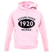 Established 1920 Roman Numerals unisex hoodie