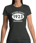 Established 1923 Roman Numerals Womens T-Shirt